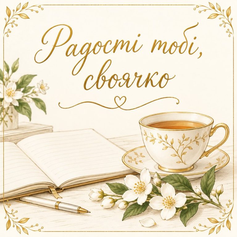 Радості тобі, своячко