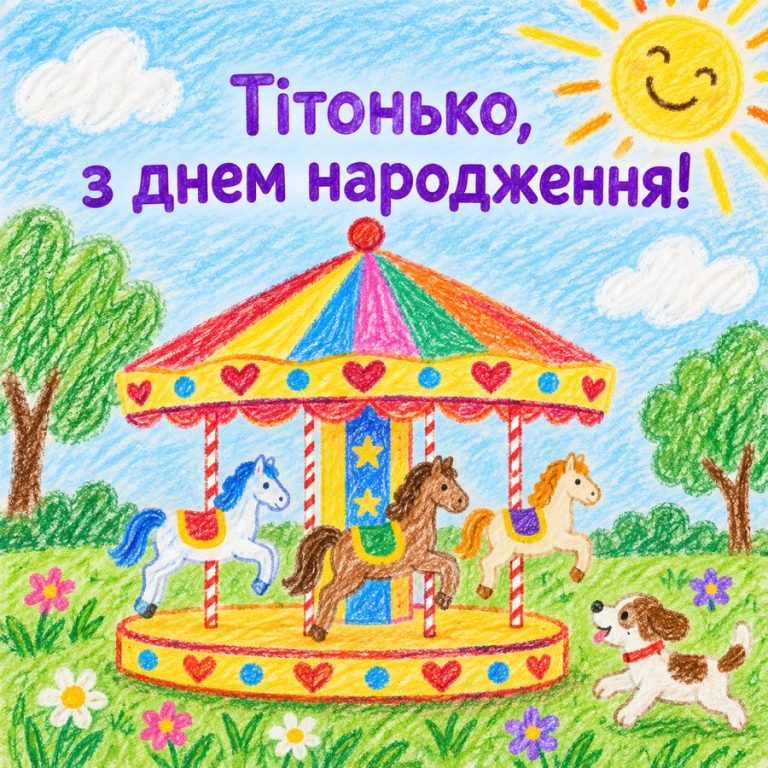 Тітонько, з днем народження!