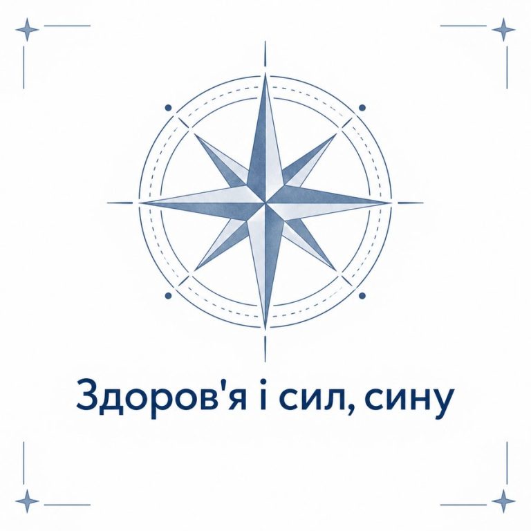 Здоров'я і сил, сину