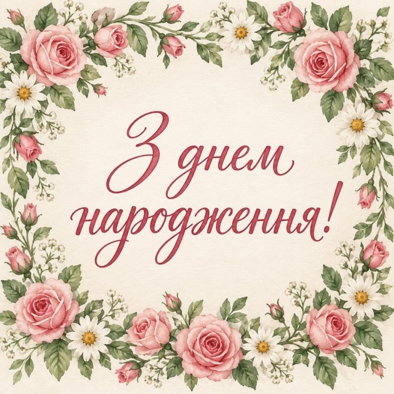 З днем народження!