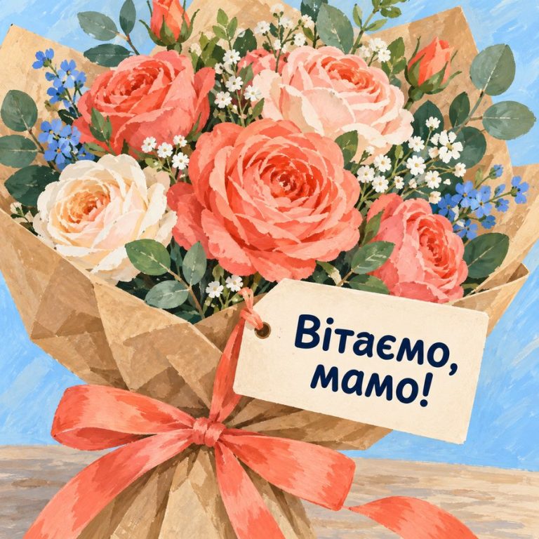 Вітаємо, мамо!