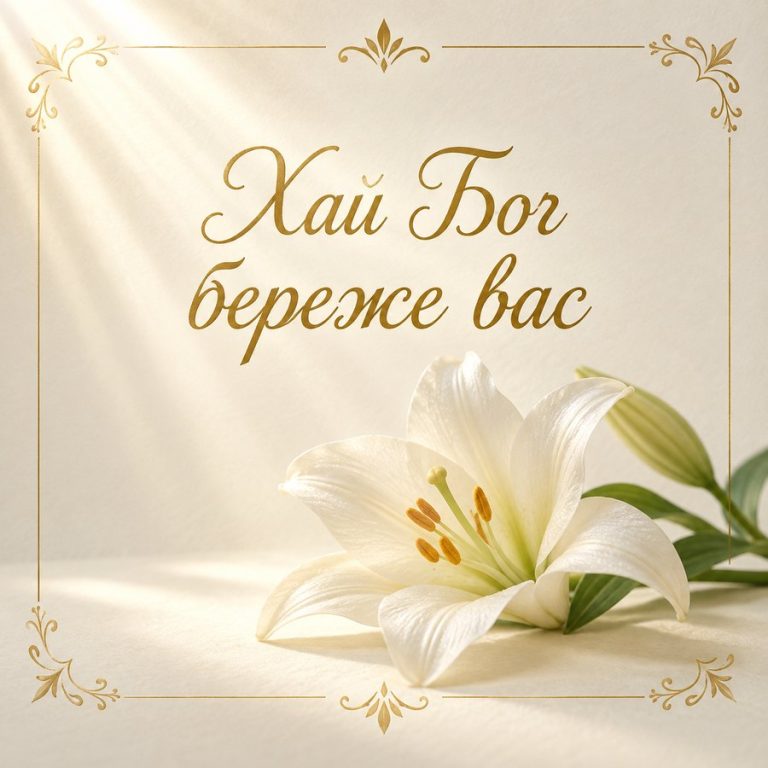 Хай Бог береже вас