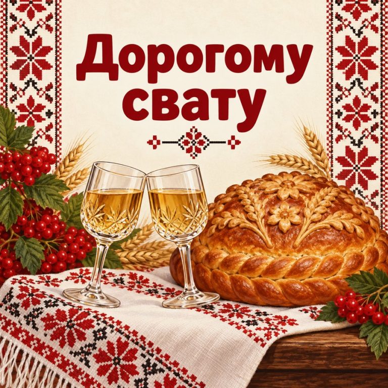 Дорогому свату