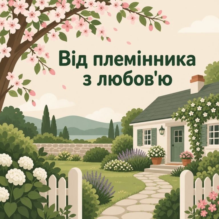 Від племінника з любов'ю