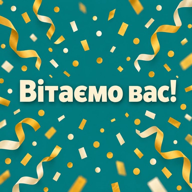 Вітаємо вас!