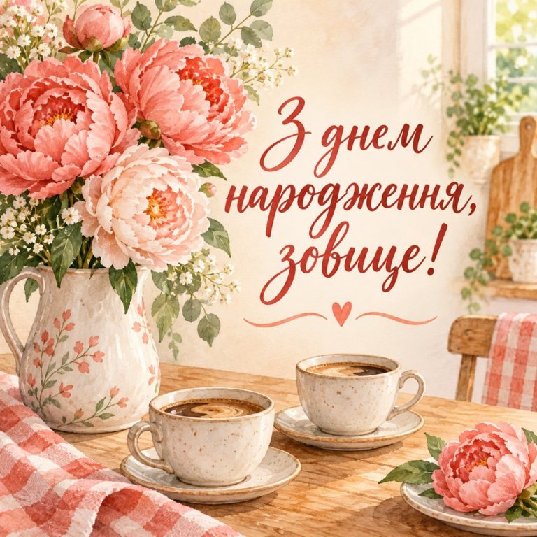 З днем народження, зовице!