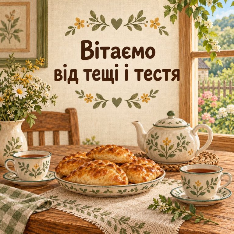 Вітаємо від тещі і тестя