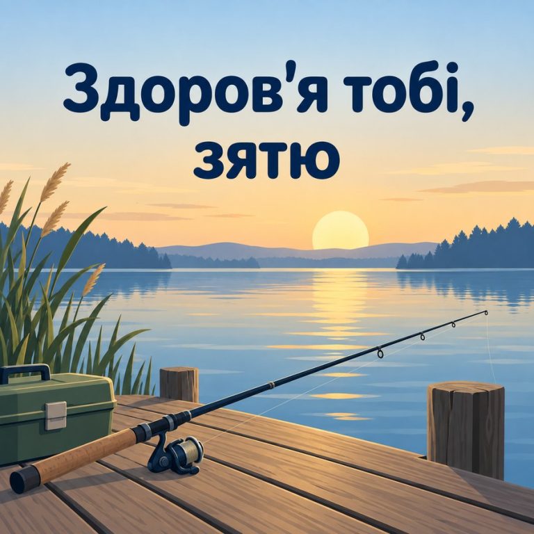 Здоров'я тобі, зятю