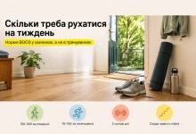 Передпокій із кросівками, килимком і пляшкою води біля відчинених дверей